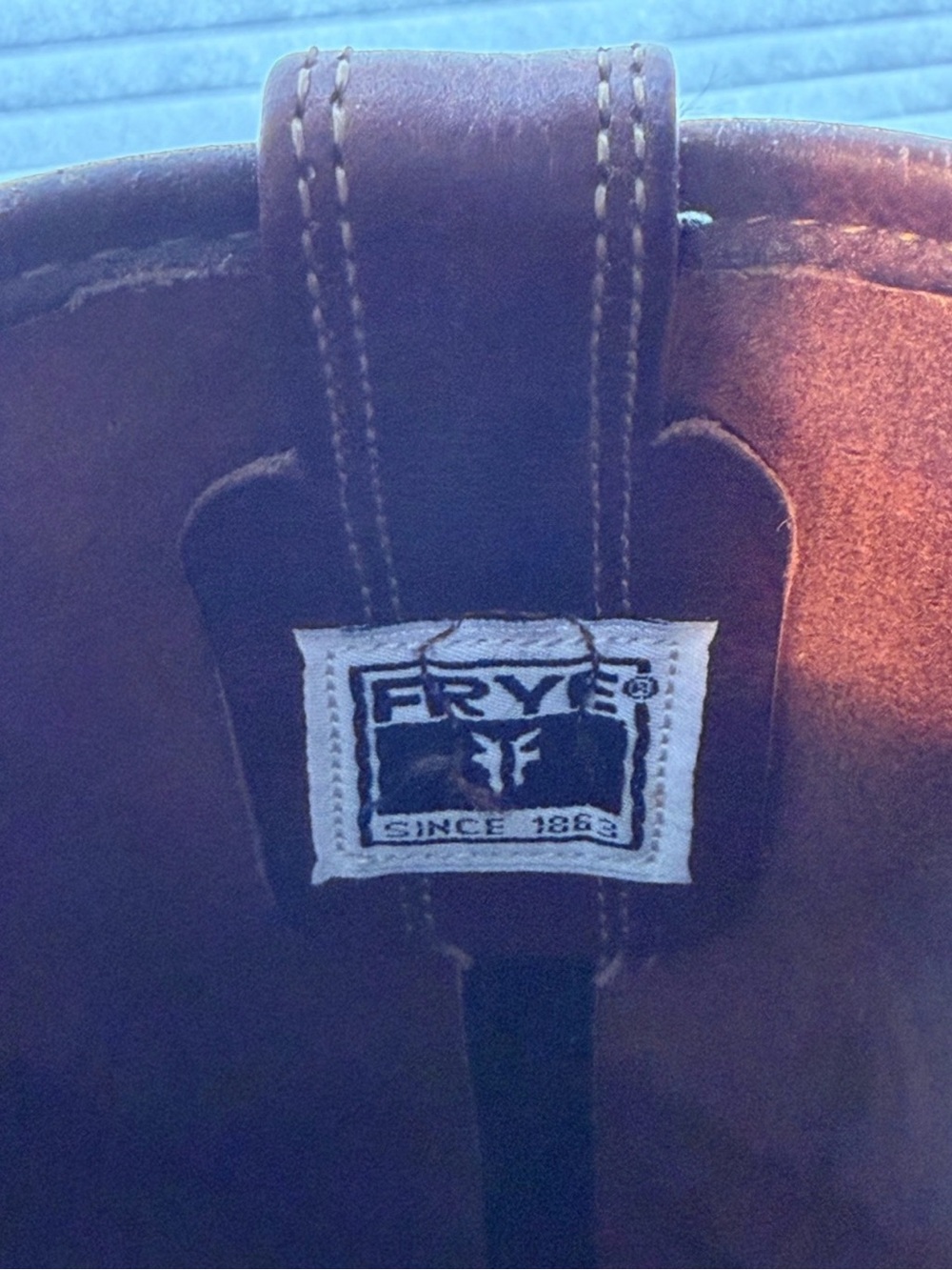Women’s Frye Brown Leather Harness Boots - Picture 4 of 6